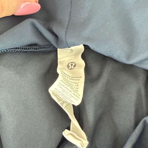 Lululemon Navy Blue Leggings - Picture 4 of 4